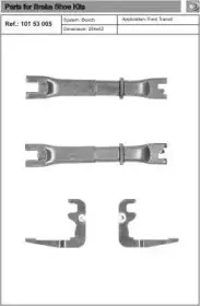 Регулятор, барабанный тормоз KAWE купить